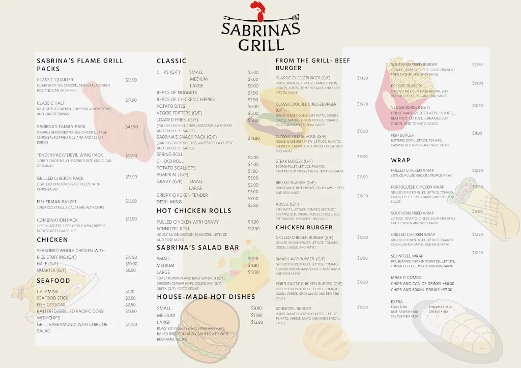 Sabrina's Grill restaurant in Bangor