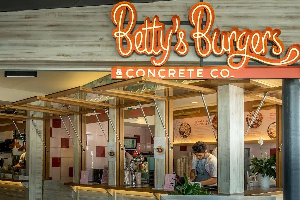 Betty's Burgers restaurant in Bangalow