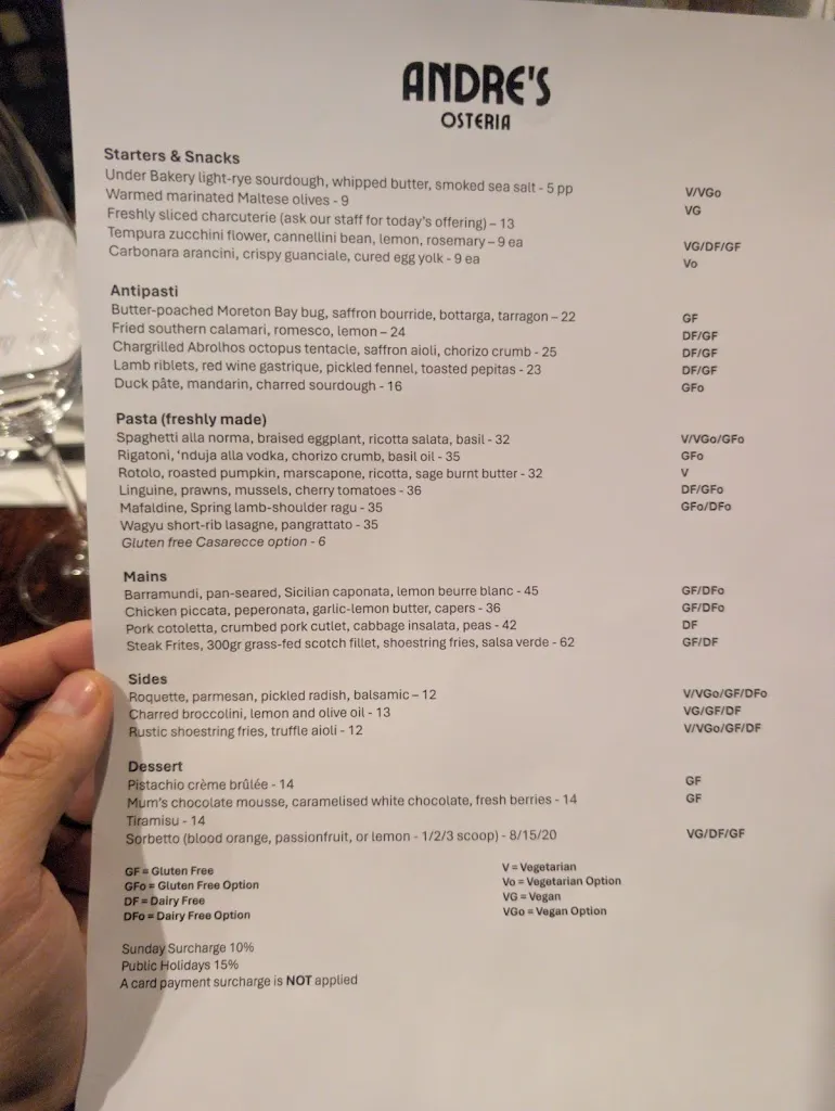 Menu_Andre’s Osteria_Chapman_image_old_1