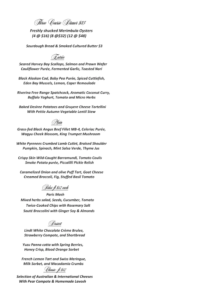 Menu_Courgette Restaurant_Canberra_image_old_3