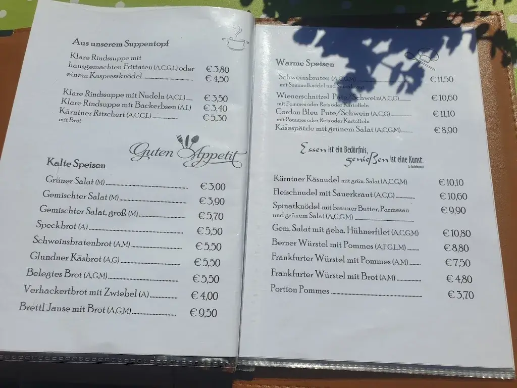 Menu_Herzl-Hütte Hochrindl_Deutsch-Griffen_image_3
