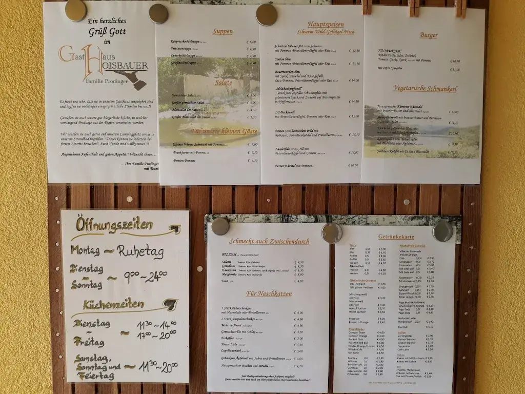 Menu_Gasthaus Prodinger Hoisbauer_Deutsch-Griffen_image_1