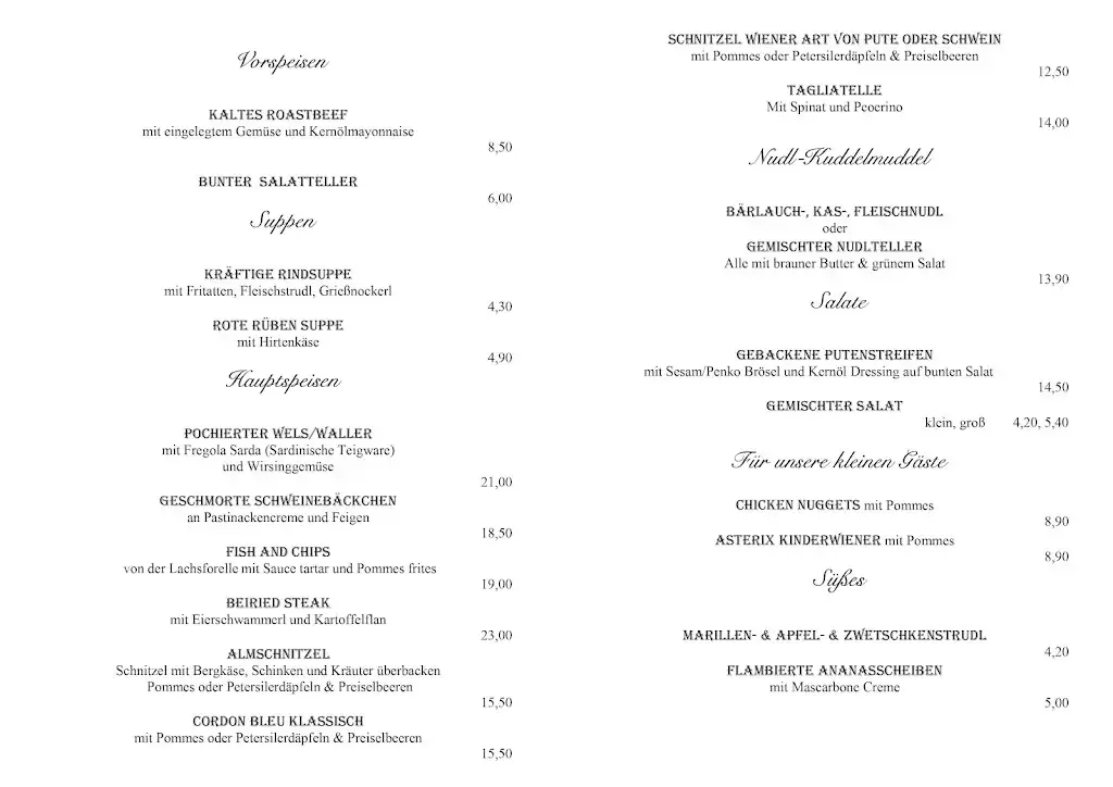 Menu_Restaurant am Schloss Albeck_Deutsch-Griffen_image_1