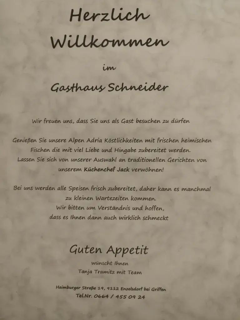 Menu_Landgasthaus Schneider_Deutsch-Griffen_image_1
