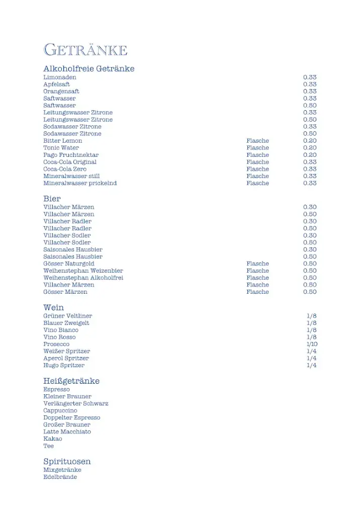 Menu_FETZ Restaurant (Tenniszentrum)_Feistritz an der Drau_image_2
