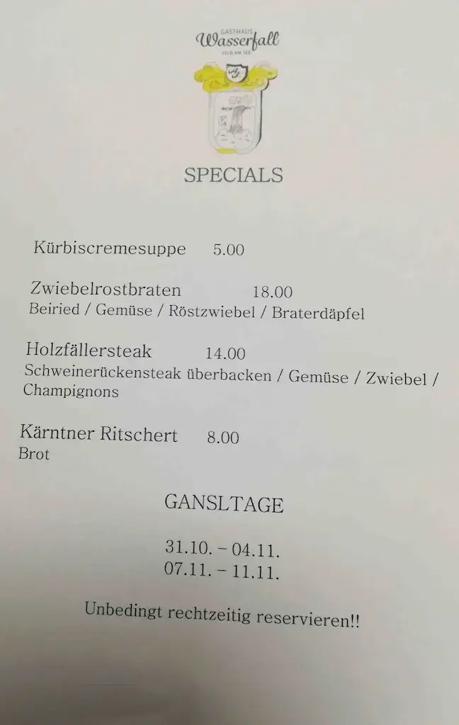 Menu_Gasthaus Wasserfall_Feld am See_image_2