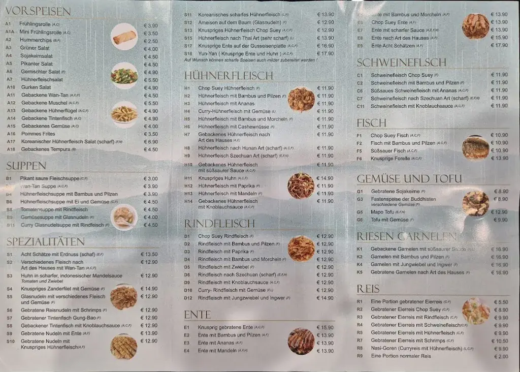 Menu_Chinarestaurant Morgenröte_Feldkirchen District_immagine_1