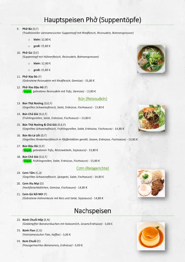 Menu_Vietnamesische Küche Le_Feldkirchen in Kärnten_image_1