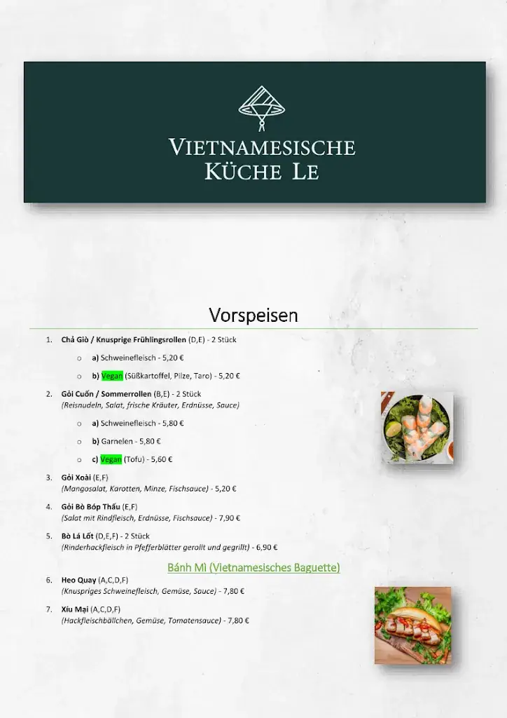 Menu_Vietnamesische Küche Le_Feldkirchen in Kärnten_image_2