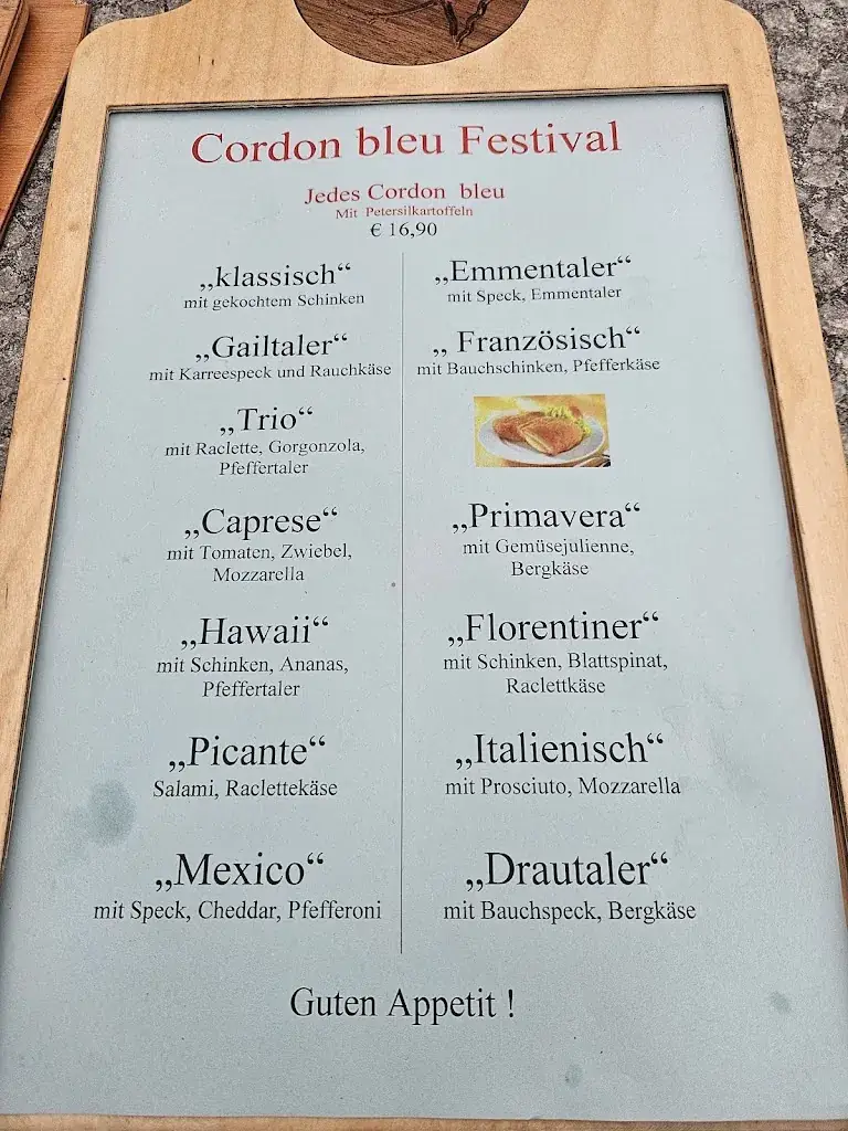 Menu_Gasthaus Pizzaria Luggale_Feldkirchen in Kärnten_image_1