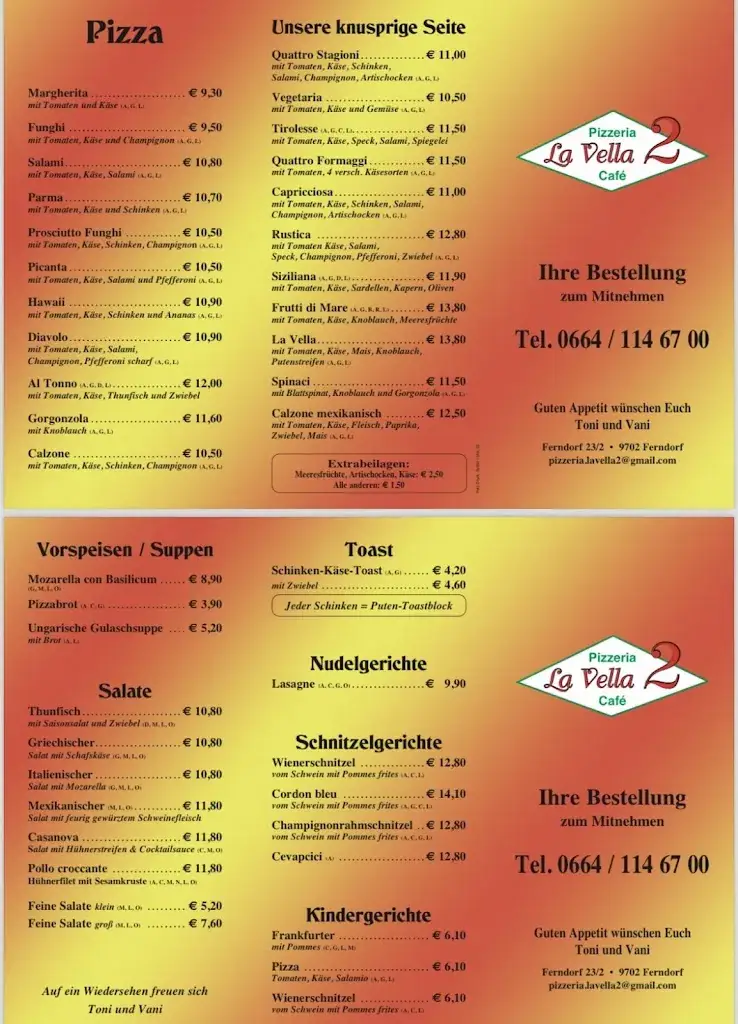 Menu_Pizzeria LaVella2_Ferndorf_image_1
