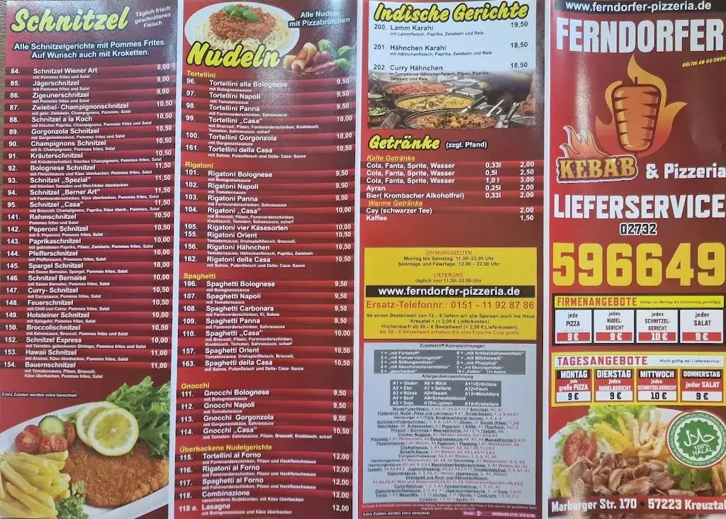 Menu_Ferndorfer pizzeria_Ferndorf_image_2