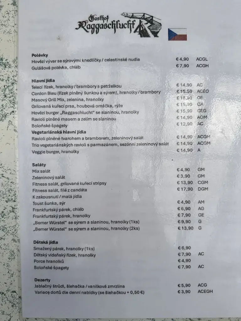 Menü_Gasthof Raggaschlucht_Flattach_Bild_1