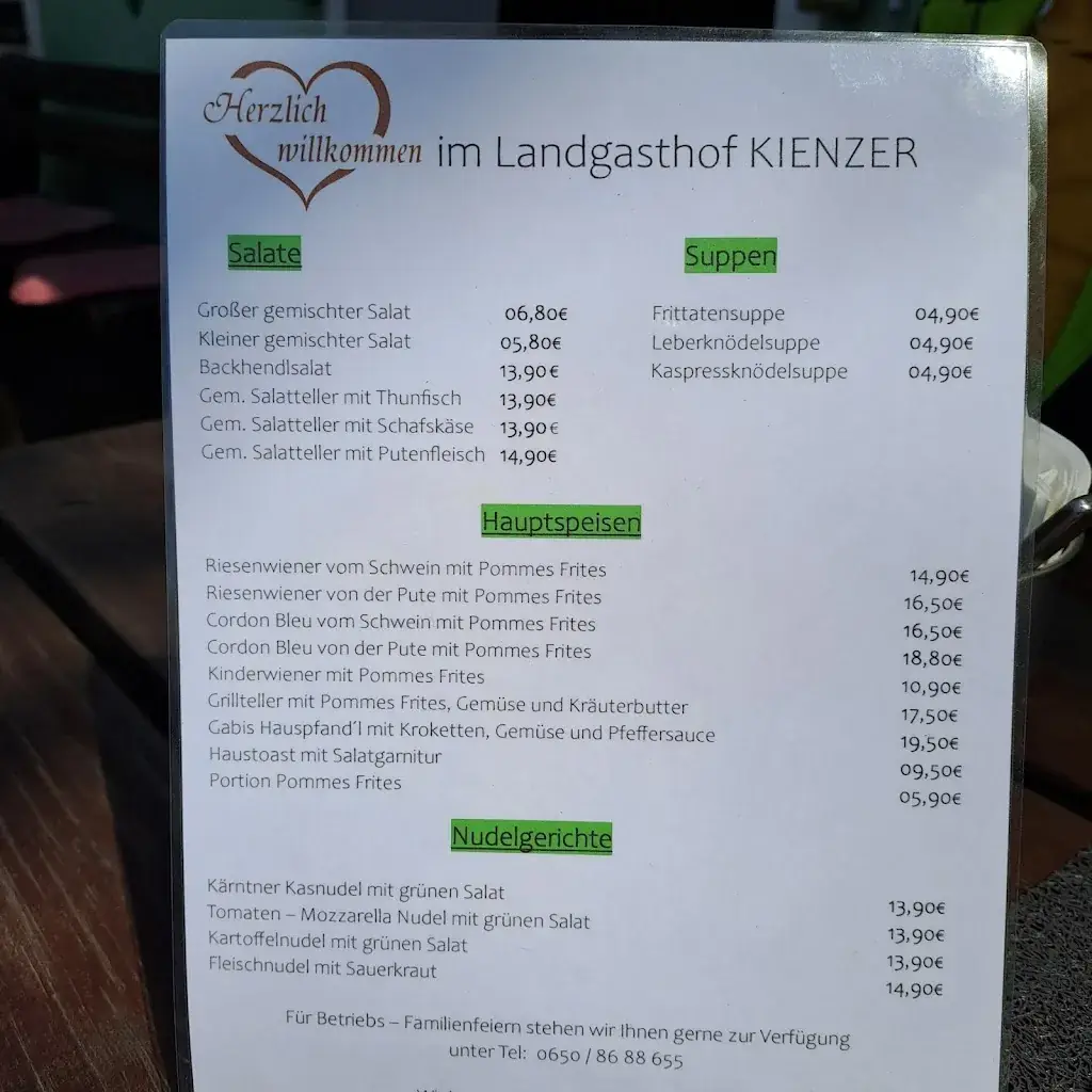 Menu_Landgasthof - Kienzer_Föderlach I_image_3