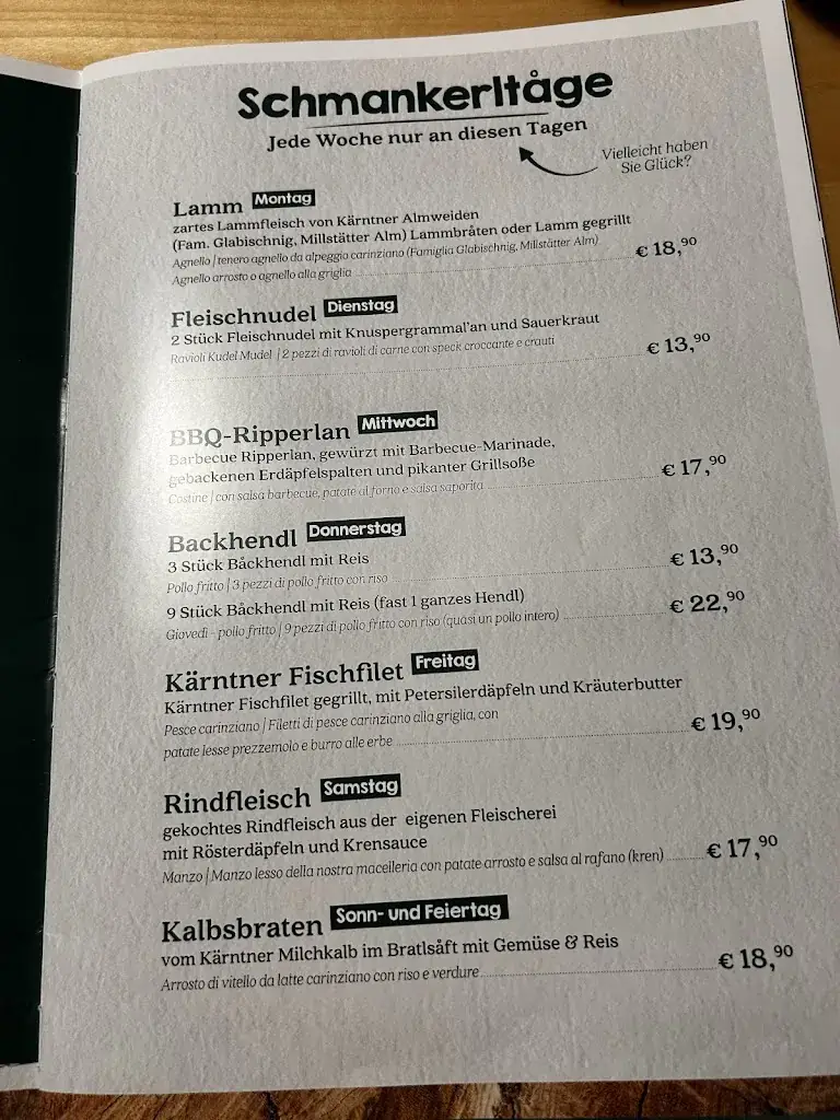 Menu_Gasthaus Fruhmann_Föderlach I_immagine_1