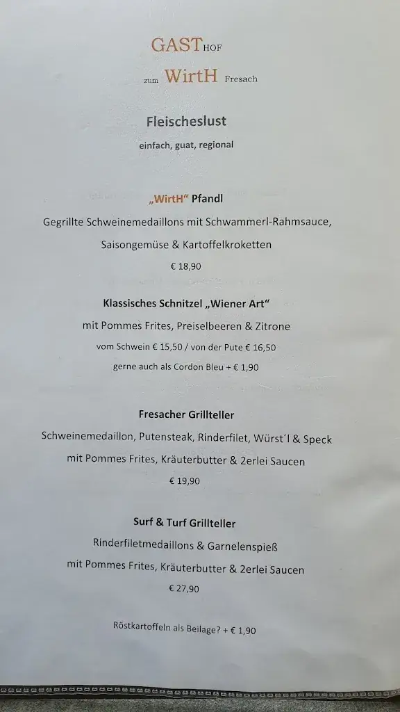 Menu_Restaurant Gasthof Zum Wirth_Fresach_image_2