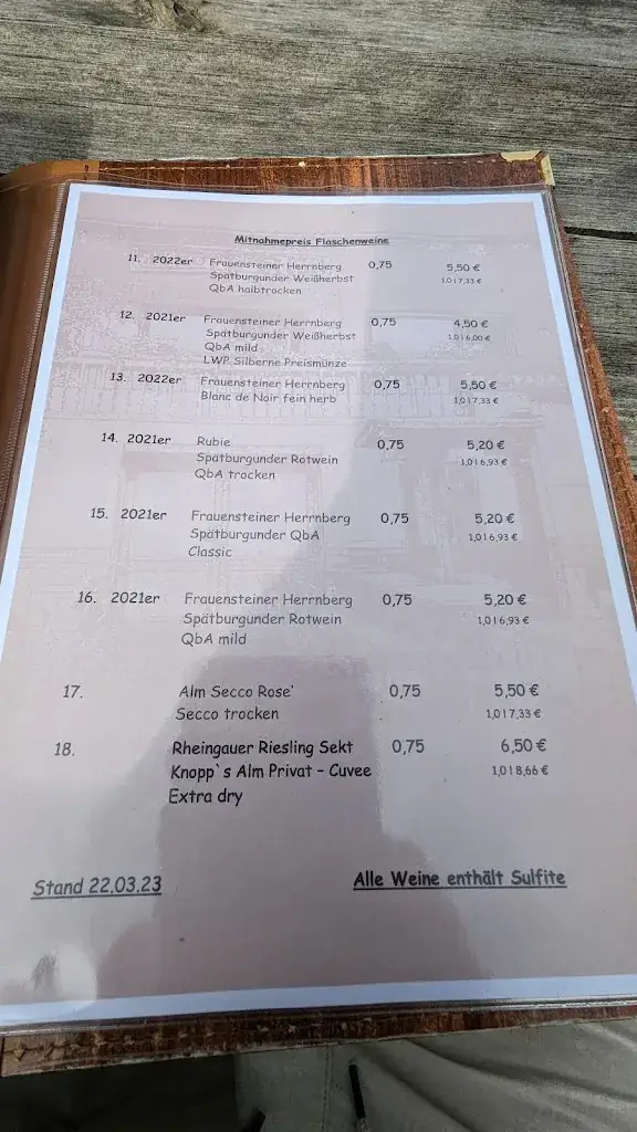 Menu_Knopp's Alm_Frauenstein_image_4