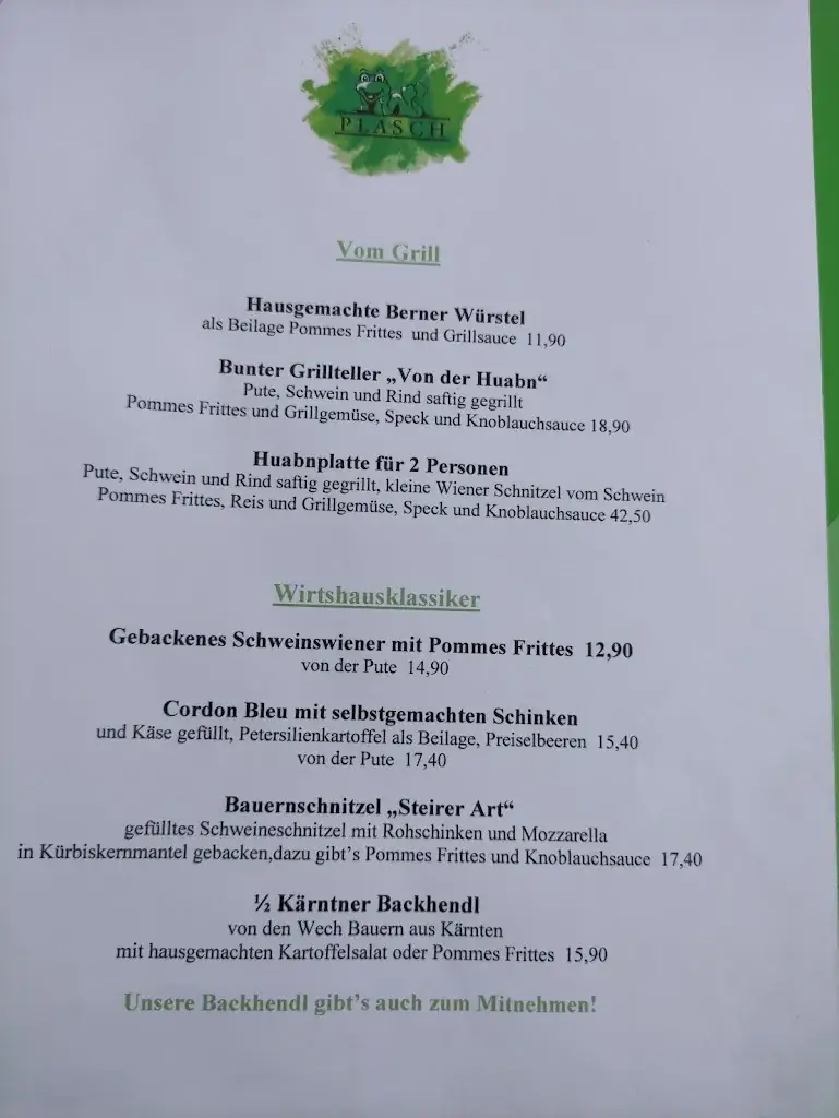 Menu_Gasthof Plasch_Ferlach_image_2
