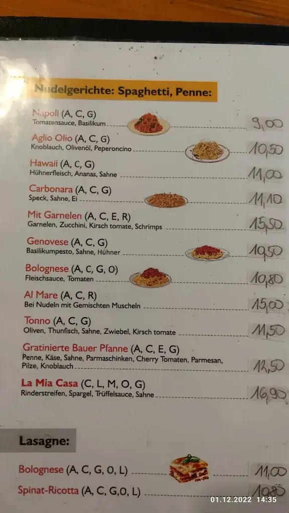 Menu_La mia casa Kirschentheuer_Ferlach_immagine_1