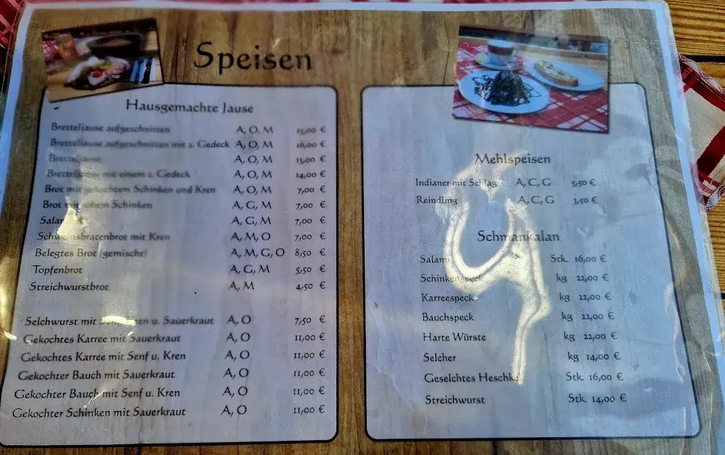 Menu_Gasthaus Schaidabauer_Ferlach_immagine_2