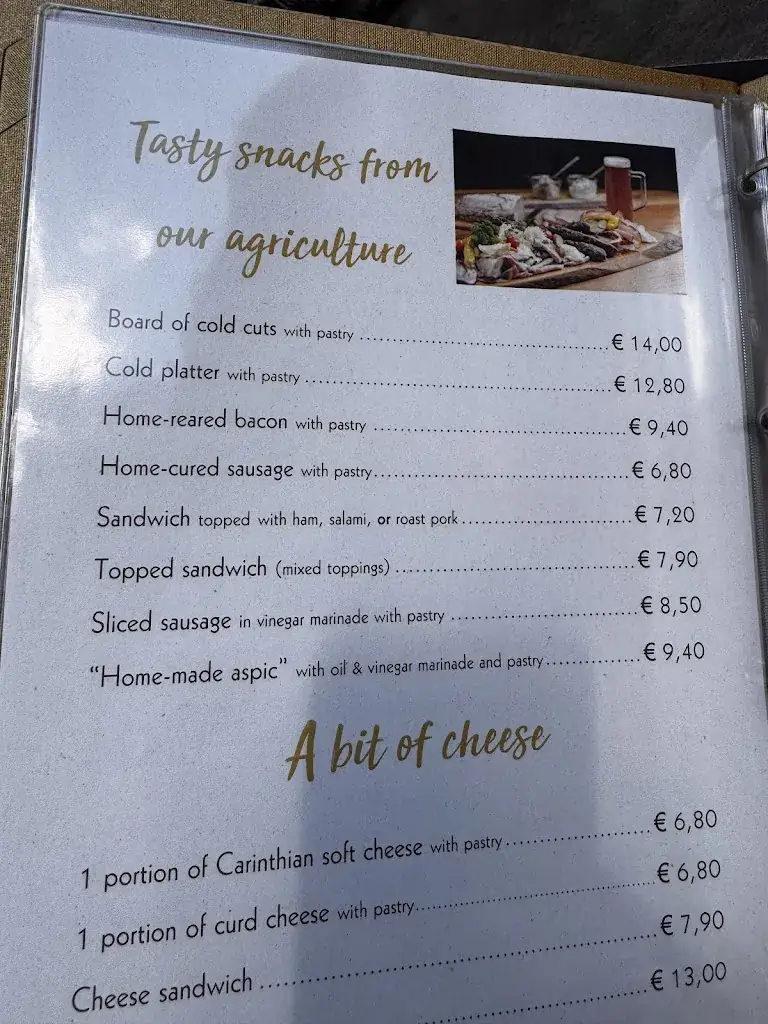 Menu_Gasthof Pension Deutscher Peter_Ferlach_immagine_2