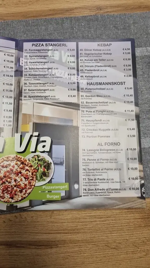 Menu_La Via_Friesach_image_1