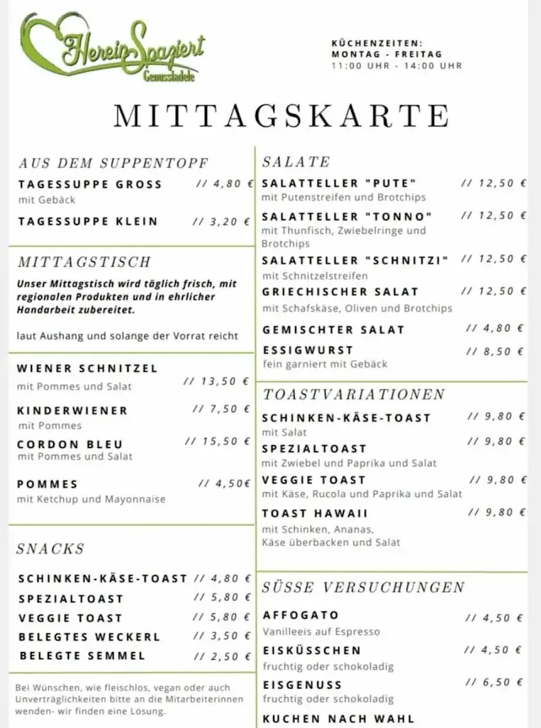 Menu_Herein Spaziert Genussladele_Gerlamoos_immagine_1