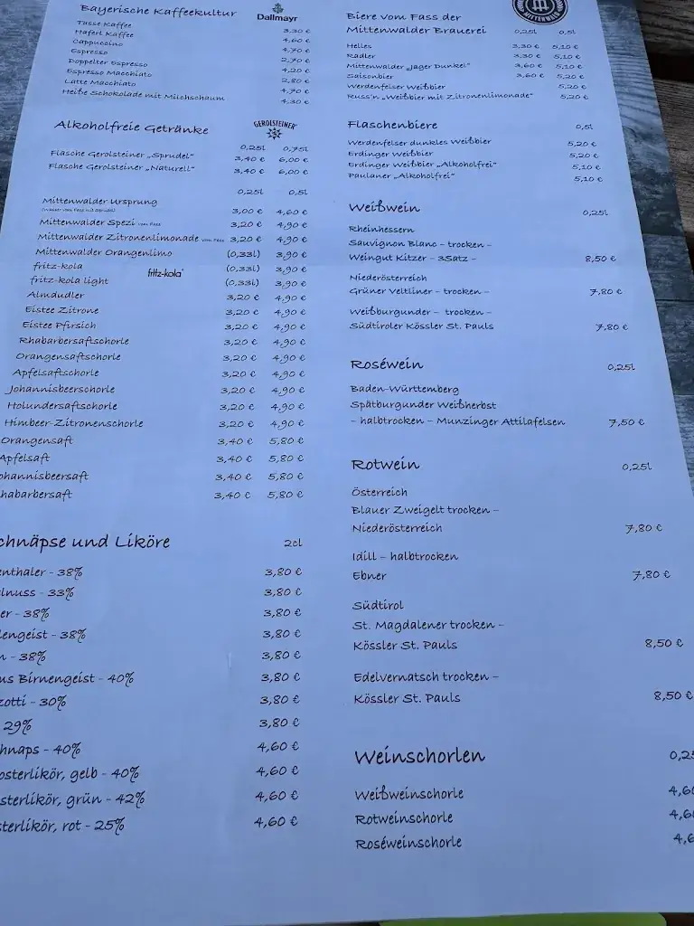 Menu_Gasthof Gries_Gries_image_1