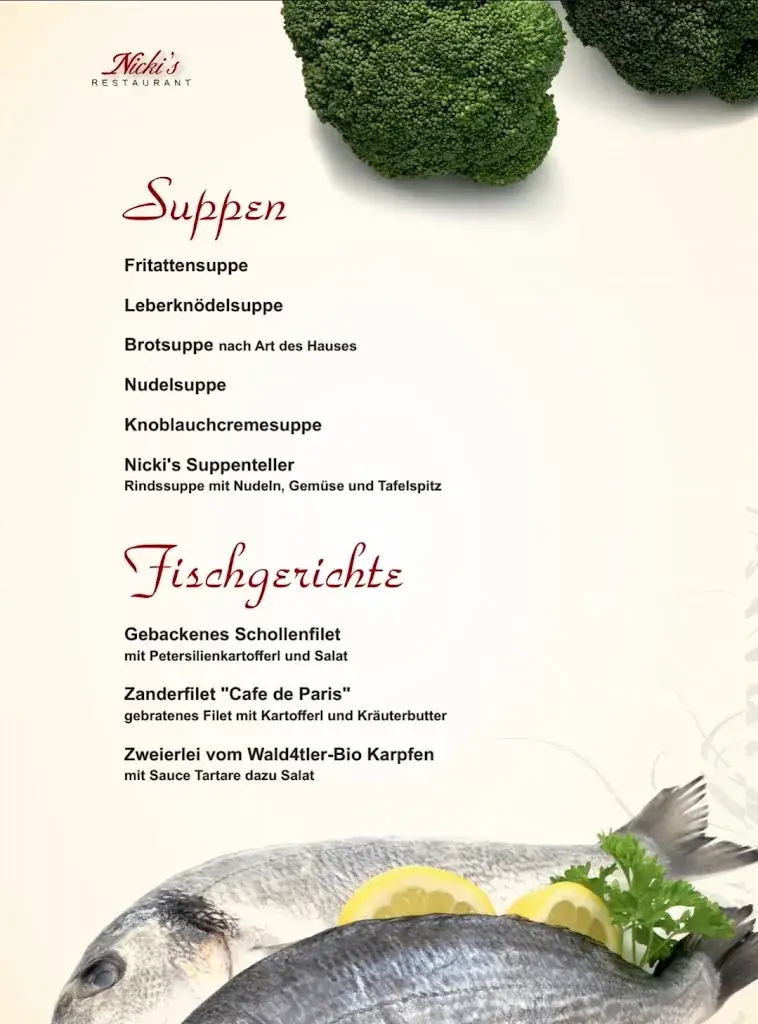 Menu_Nickis Restaurant_Gmünd_image_1