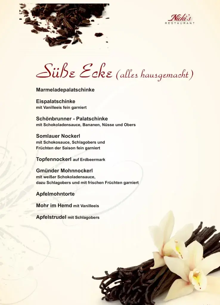 Menu_Nickis Restaurant_Gmünd_image_2