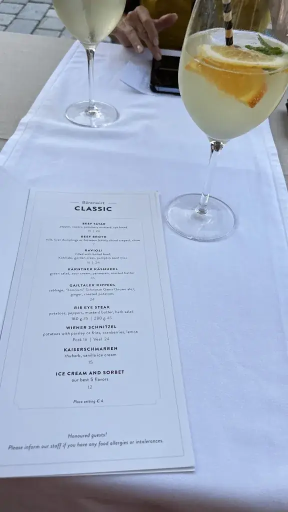 Menu_Gasthaus und Hotel Bärenwirt_Gitschtal_image_2