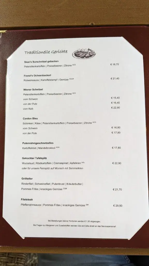 Menu_Restaurant Sissi_Görtschach_image_2