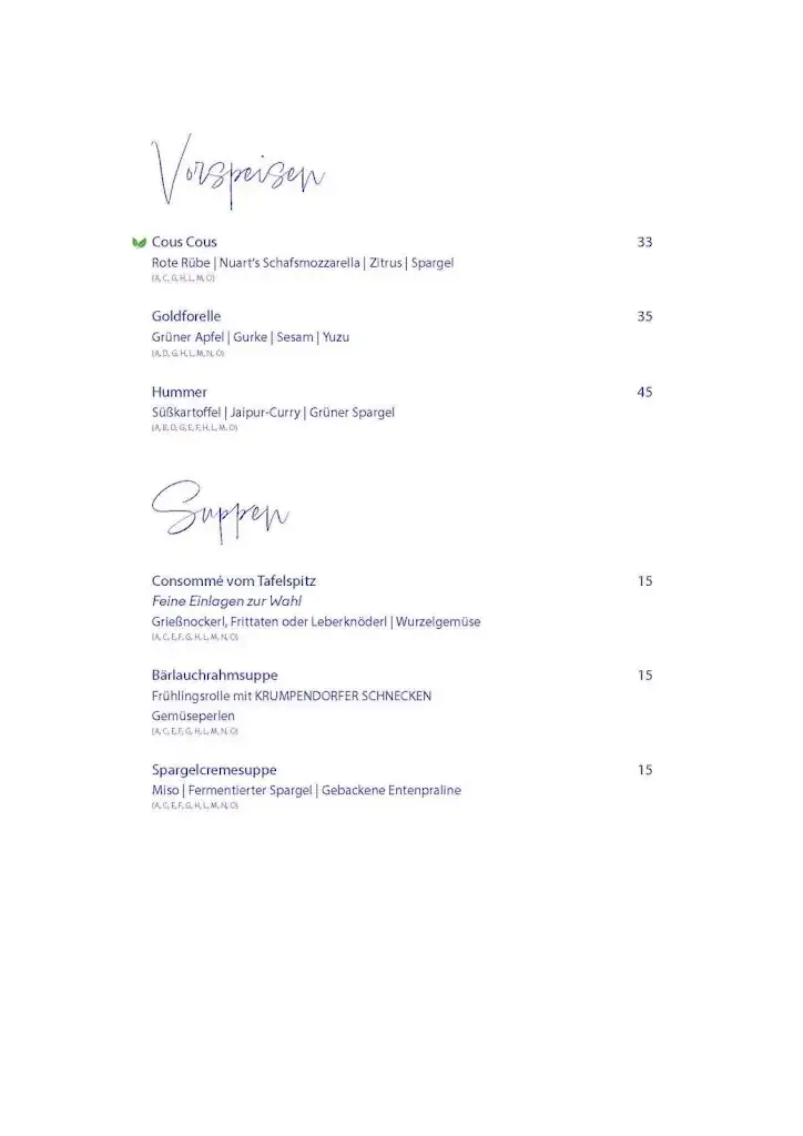 Menu_Restaurant La Terrasse am Wörthersee im Seefels_Görtschach_image_3