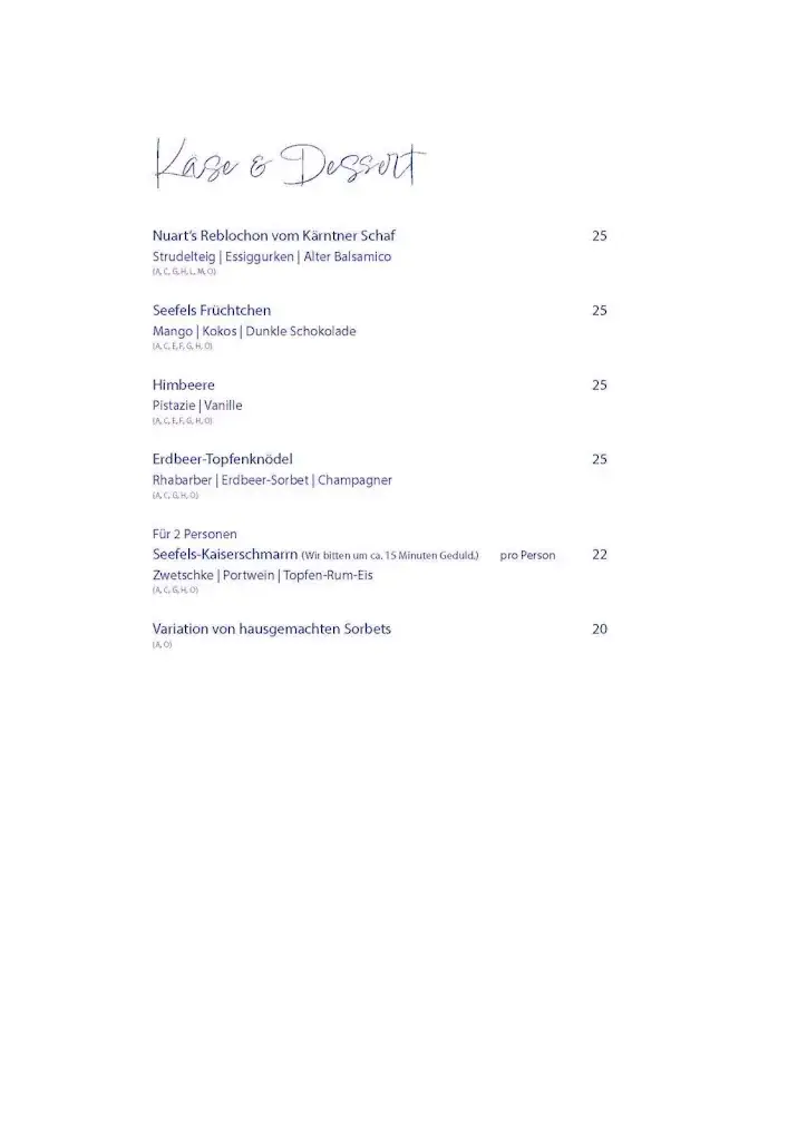 Menu_Restaurant La Terrasse am Wörthersee im Seefels_Görtschach_image_4