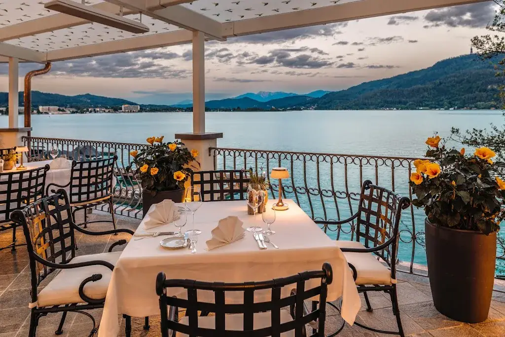 Restaurant La Terrasse am Wörthersee im Seefels restaurant à Görtschach
