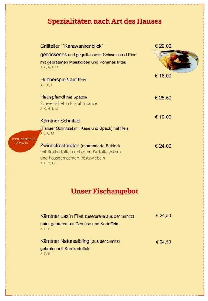 Menu_Restaurant Karawankenblick am Pyramidenkogel – Christoph Schaschl_Görtschach_image_2