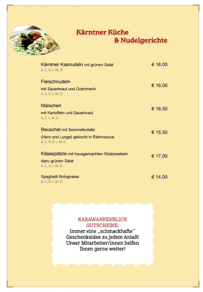 Menu_Restaurant Karawankenblick am Pyramidenkogel – Christoph Schaschl_Görtschach_image_3