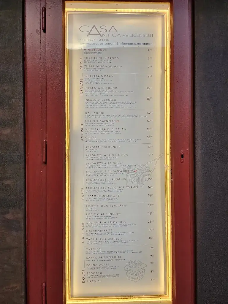 Menu_Casa Antica_Heiligenblut_immagine_1