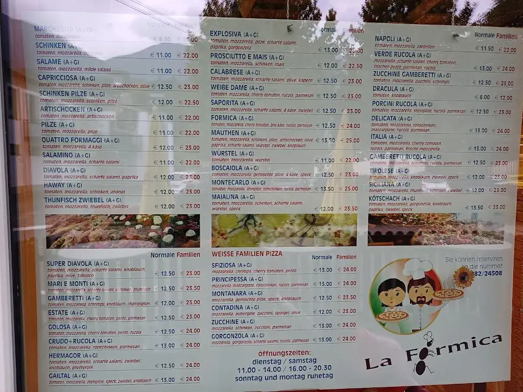 Menu_La Formica_Hermagor District_immagine_1