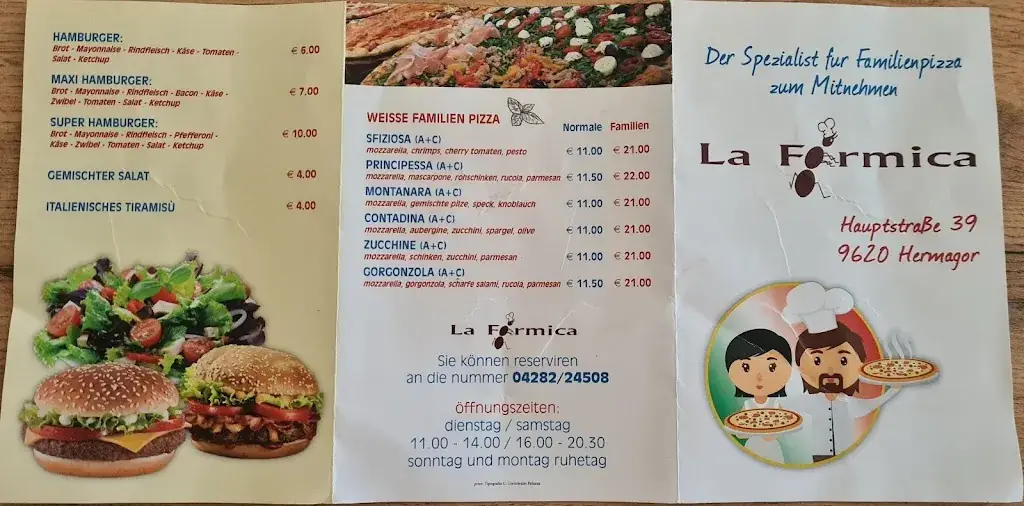 Menu_La Formica_Hermagor District_immagine_4