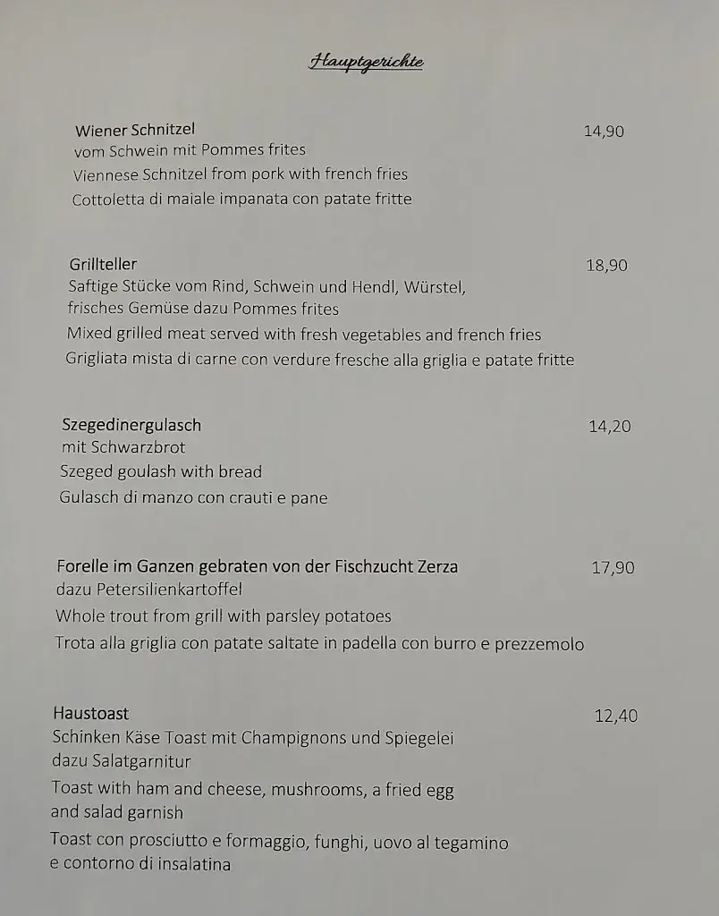 Menu_Klammwirt_Hermagor District_image_1