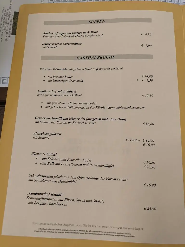 Menu_Gasthaus im Landhaushof_Hörtendorf_immagine_4
