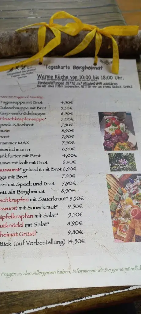 Menu_Almgasthof Bergheimat_Irschen_image_3