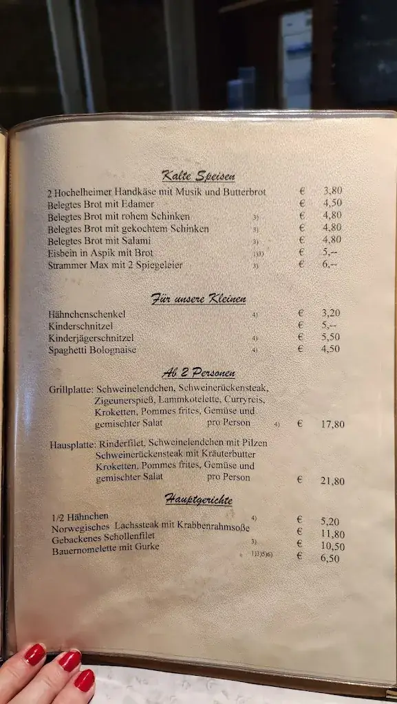 Menu_Gasthaus Zum Steinernen Haus_Hüttenberg_image_1