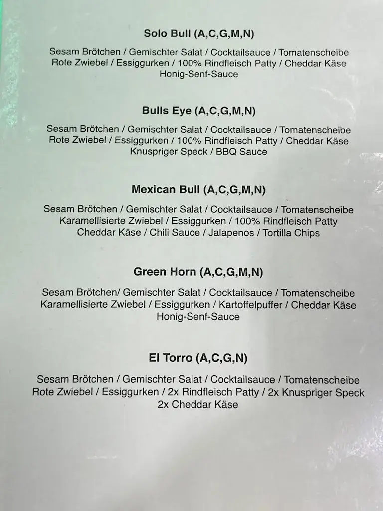 Menu_Bulls Burgers Food Truck_Bruckneudorf_image_1