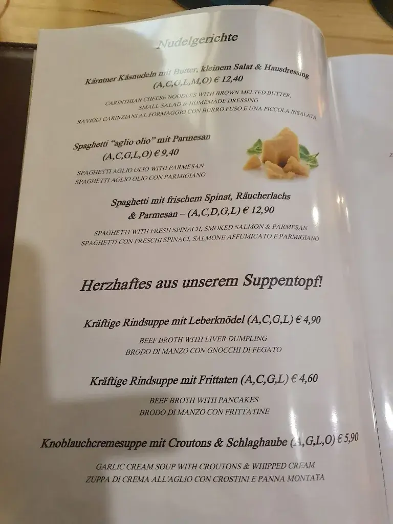 Menu_Zum Heiligen Josef_Klagenfurt am Wörthersee_image_1