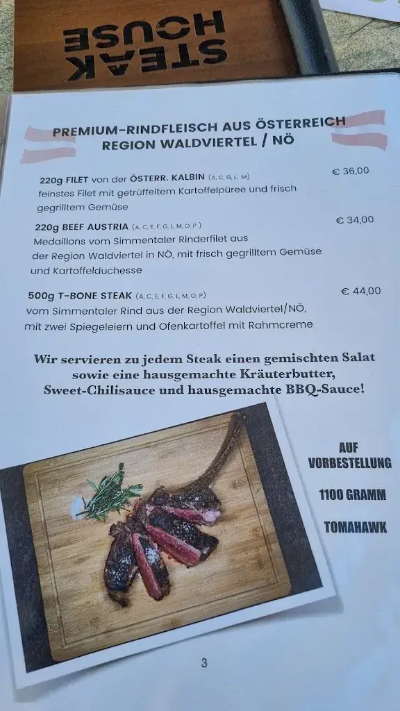 Menu_LADICH'S STEAK-HOUSE Parndorf Restaurant - The Original SINCE 1997_Bruckneudorf_image_2