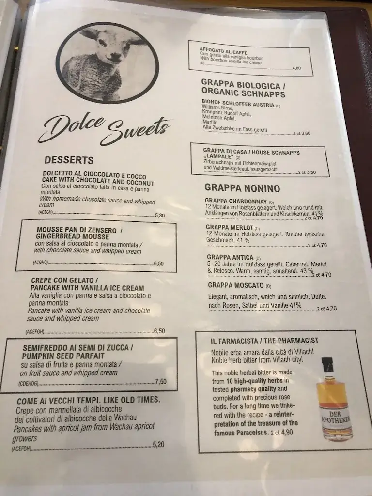 Menu_Restaurant Goldenes Lamm Villach_Landskron_image_1