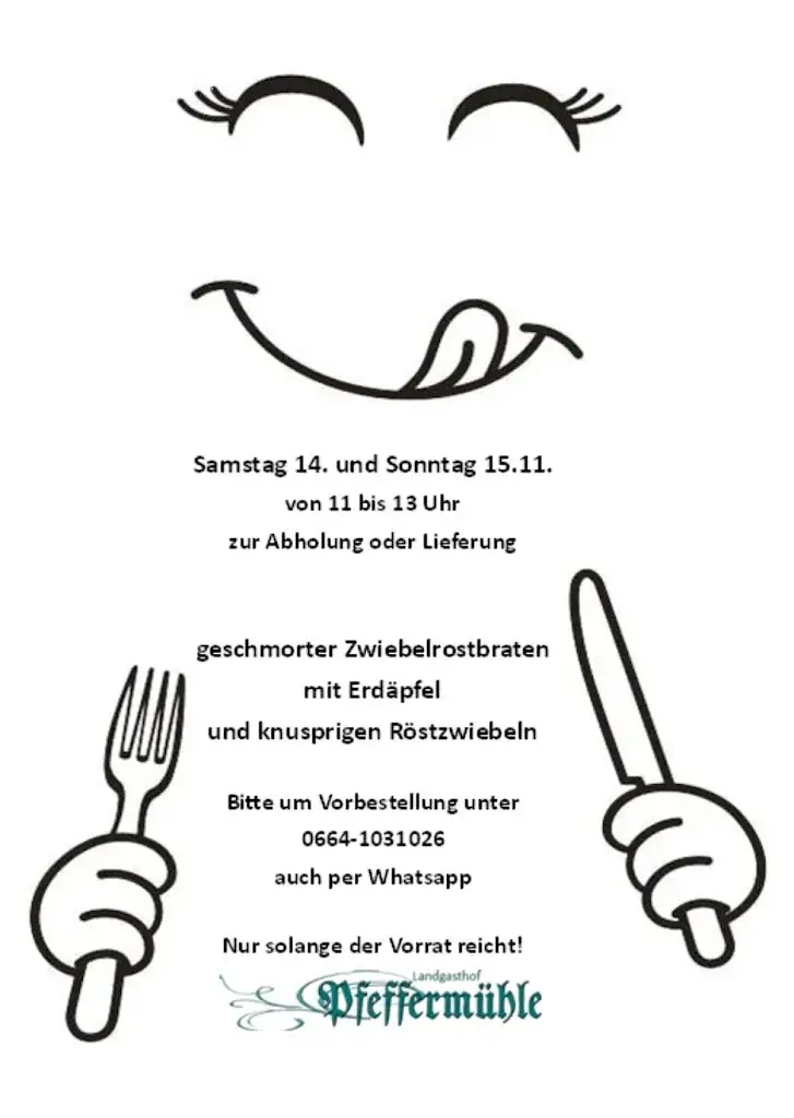 Menu_Landgasthof Pfeffermühle - Das Kärntner Wirtshaus ***_Kötschach_image_1