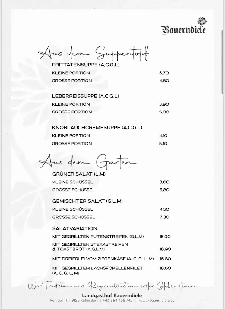 Menu_Landgasthof Bauerndiele_Kühnsdorf_image_2